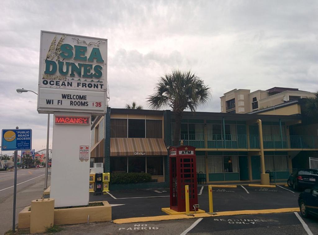 Sea Dunes Oceanfront Motel Myrtle Beach Exterior photo